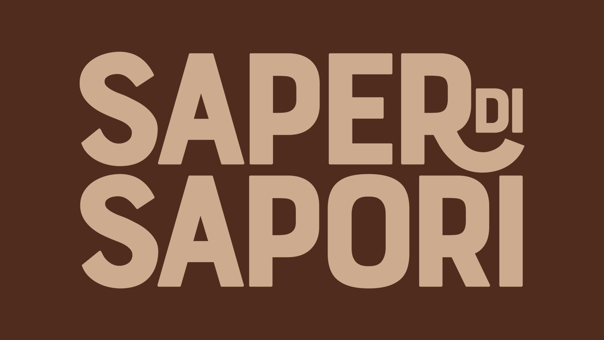 Saper di sapori logo n Rossetti brand design